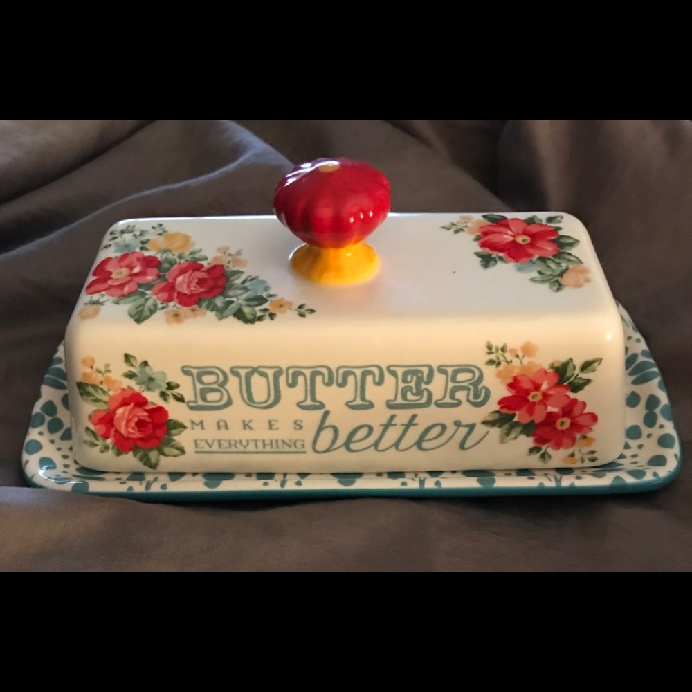 Pioneer Woman Butter Dish